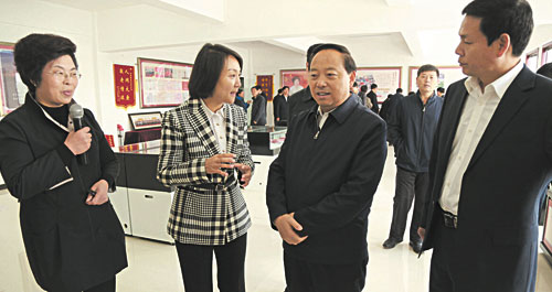 全市重大項目建設現場觀摩會在丹鳳觀摩