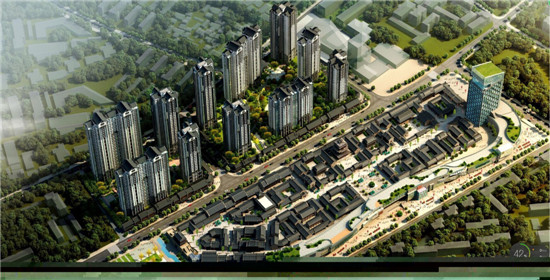 商南西街棚戶區改造項目