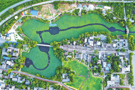 22℃商洛康養名片——棣花古鎮