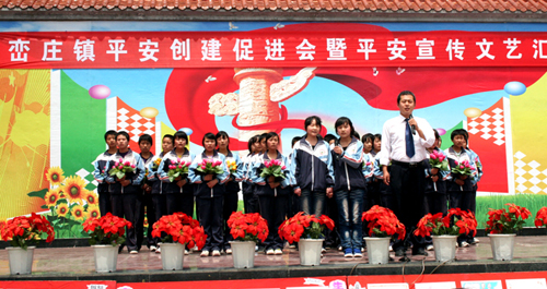 丹鳳巒莊鎮開展平安創建工作促進會